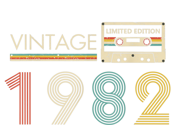 Vintage 1982 Limited Edition 40th Birthday Cassette Tape Kids T-Shirt