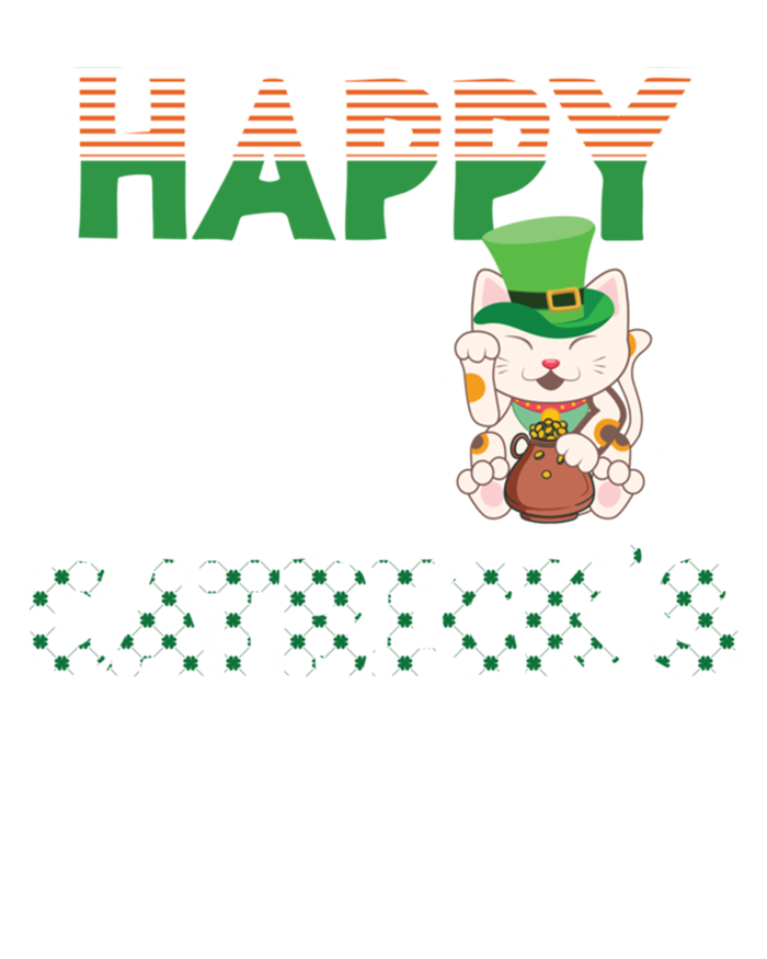 Happy St Catrick's Day Saint Patrick's Adorable Kitty Lover Cute Gift Toddler Sweatshirt