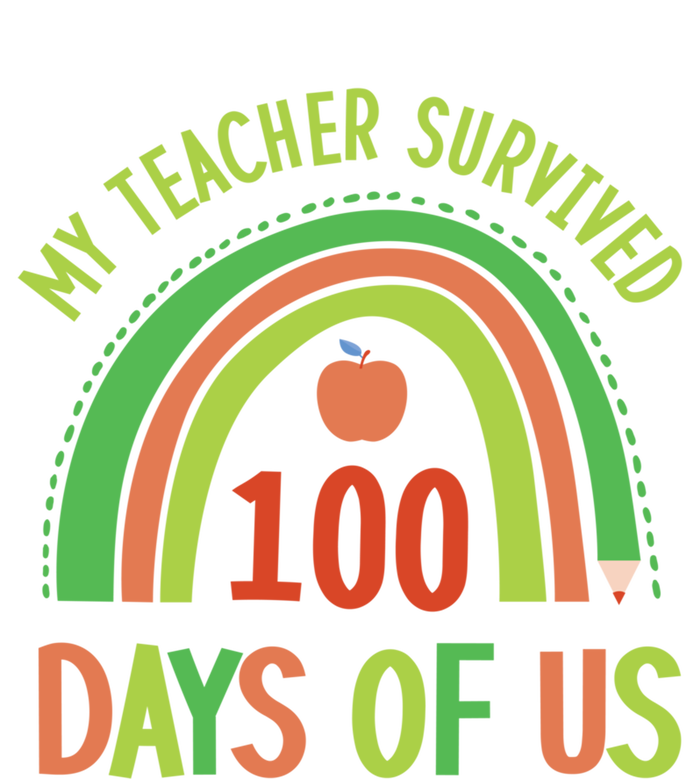 My Teacher Survived 100 Days Of Us 100 Days Of School Gift Sweatshirt