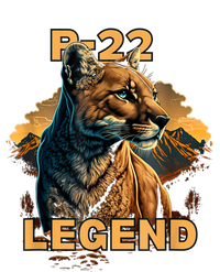 Legend Lion P22 Mountain Lion Silver Lake Magnet