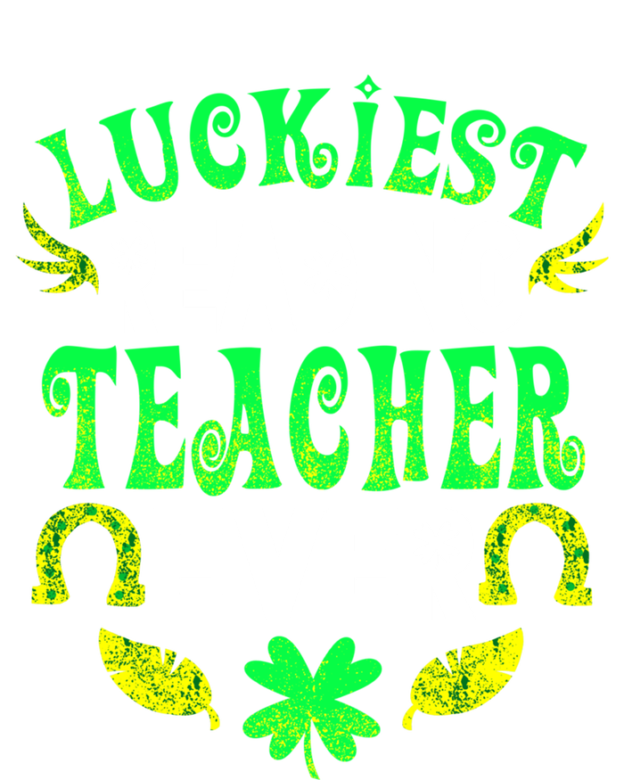 Luckiest Reading Teacher Ever St Patrick Reading Teacher Gift T-Shirt