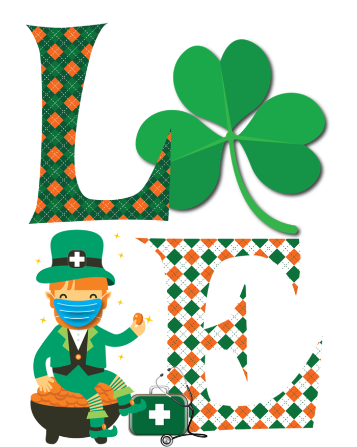 Lucky Nurse Irish St Day Patricks For Medical Healthcare Rn Gift T-Shirt