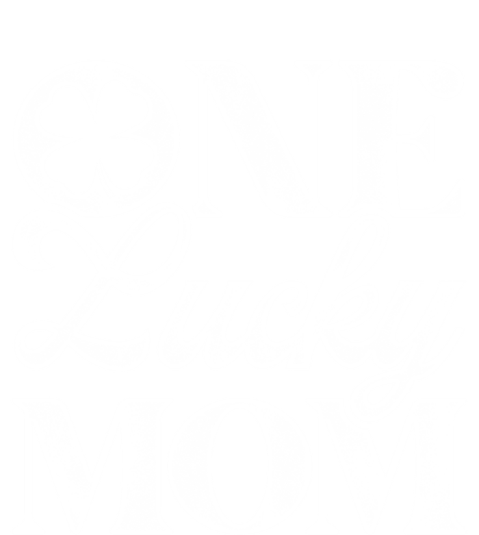 One Lucky Mom St Patricks Day Shamrock Ireland Irish Green Gift T-Shirt