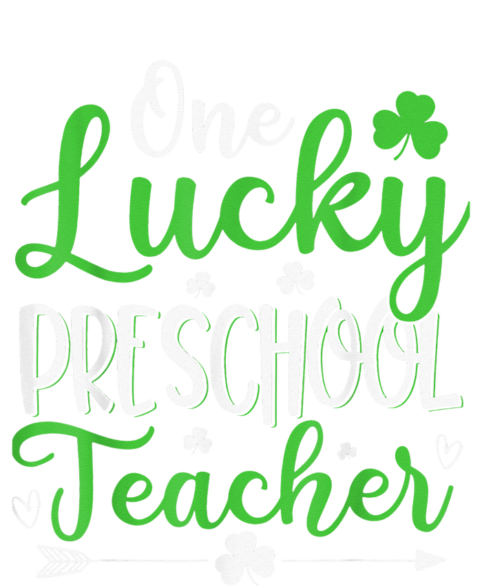 One Lucky Preschool Teacher St Patricks Day USA-Made Doggie Bandana