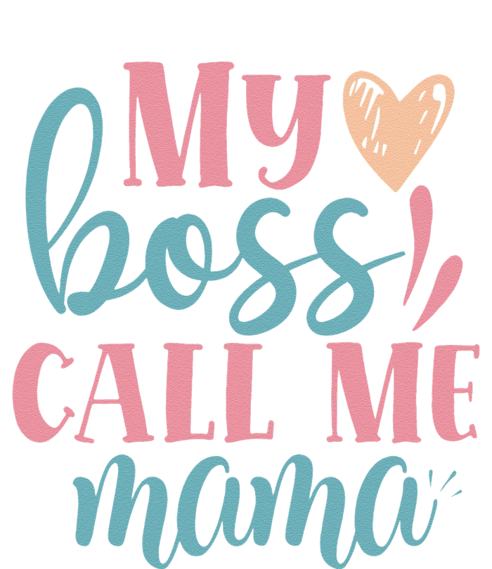 Womens Women I Mother's Day Women's Day I My Boss Call Me Mama Yupoong Adult 5-Panel Trucker Hat