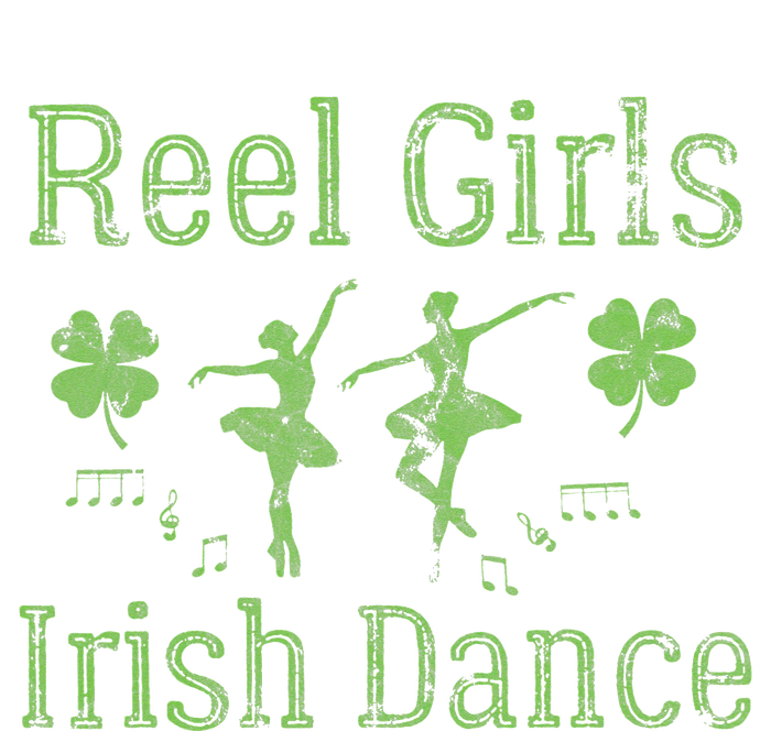 Reel  Irish Dance Clovers Funny Saint Patricks Day Cooling Performance Crew T-Shirt