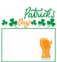 Now Stop Reading And Get Ing Beer Funny Gift St Patrick’s Day Gift Zip Tote Bag