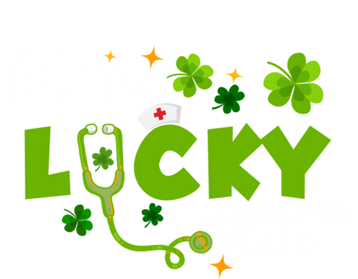 One Lucky Healthcare Worker Funny St Patricks Day Nurse Cute Gift T-Shirt