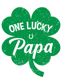 One Lucky Papa Shamrock Four Leaf Clover St Patricks Day Mom Cool Gift Kids T-Shirt