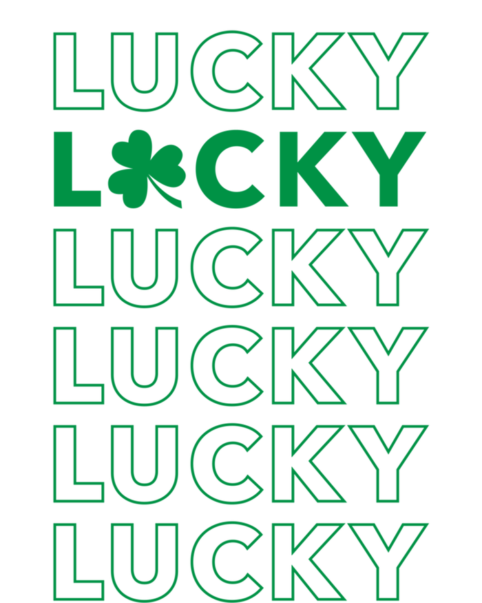 St Patricks Day Vintage Lucky Clover Shamrock Cute Gift T-Shirt