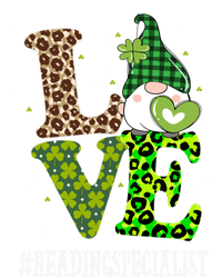 Reading Specialist Love St Patricks Day Gnome Leopard Gift Toddler Sweatshirt