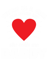 There Is A She Stole My Heart She Calls Me Daddy Gift Short Acrylic Beanie