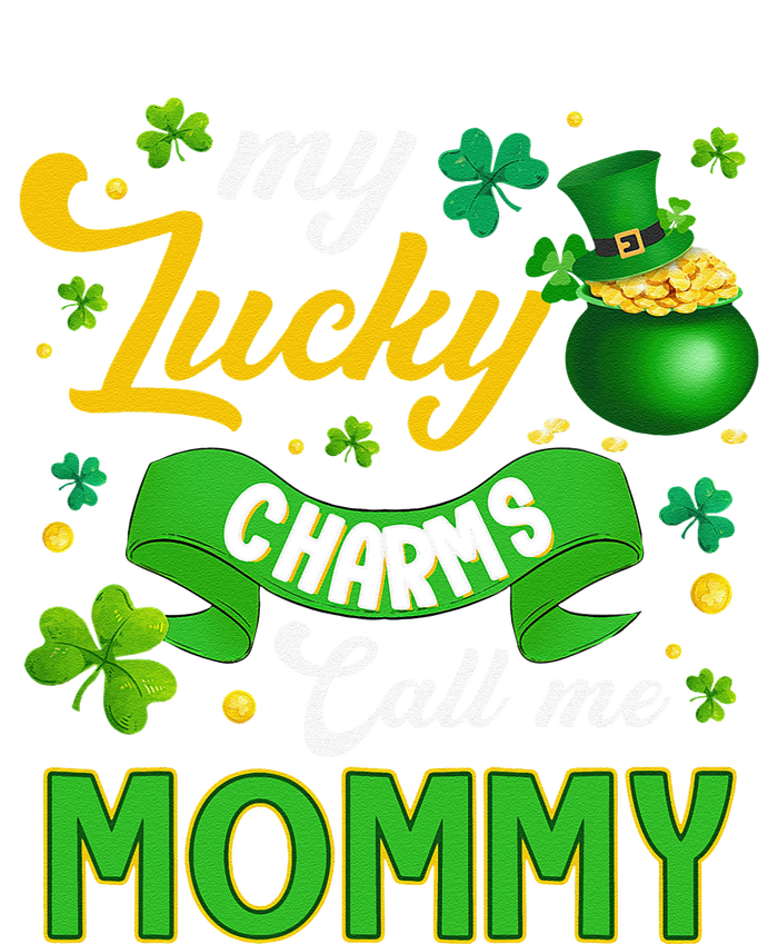 My Funny Call Me Mommy Happy St Patricks Day Love Cooling Performance Long Sleeve Crew