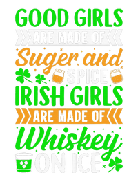 Funny Quote Irish Girls are Whiskey on Ice St. Patricks Day Mousepad