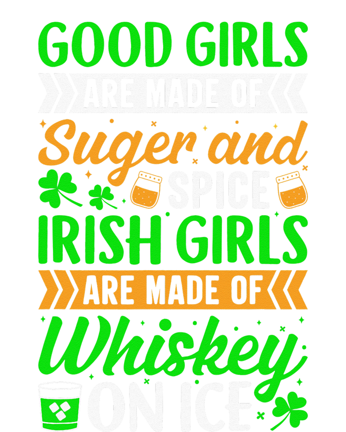 Funny Quote Irish Girls are Whiskey on Ice St. Patricks Day Mousepad