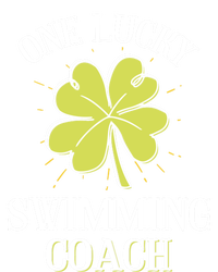 St Patricks Day Great Gift Lucky Swimming Coach Gift T-Shirt