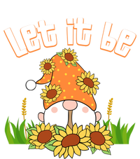 Let It Be Gnome Gnome Funny Gift Stripe Pom Pom Beanie