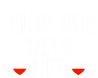 Polish Wife Happy Life Cute Gift USA-Made Snowflake Beanie