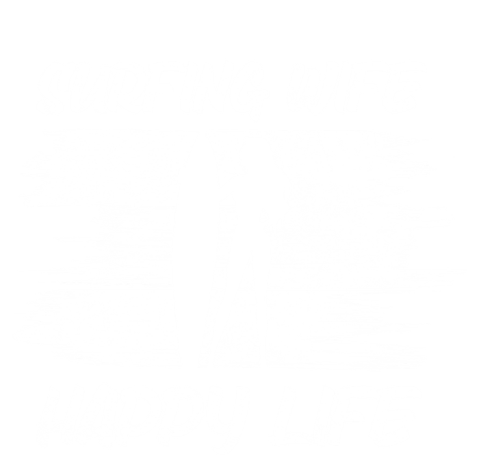 Surfing Wife Happy Life Beach Sup Longboard Summer Surfer Meaningful Gift T-Shirt