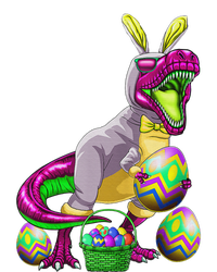 Easter Basket Bunny Dinosaur Egg T Rex T-Shirt