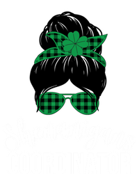 Wo Shenanigans Coordinator Messy Bun Saint Patricks Day Gift Doggie Tank