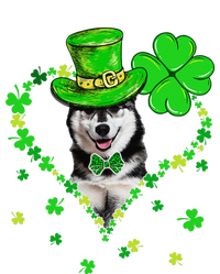 Cute Siberian Husky Saint Patrick's Day Dogs Dad Mom T-Shirt