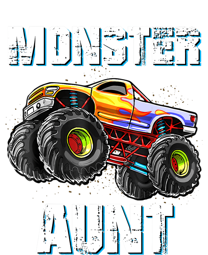 Monster Truck Aunt Tie-Dye T-Shirt