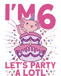 I'm 6 Bday Axolotl Party Cute 6th Birthday Axolotl T-Shirt