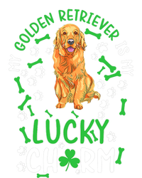 My Golden Retriever Is My Lucky Dog St Patrick's Day T-Shirt