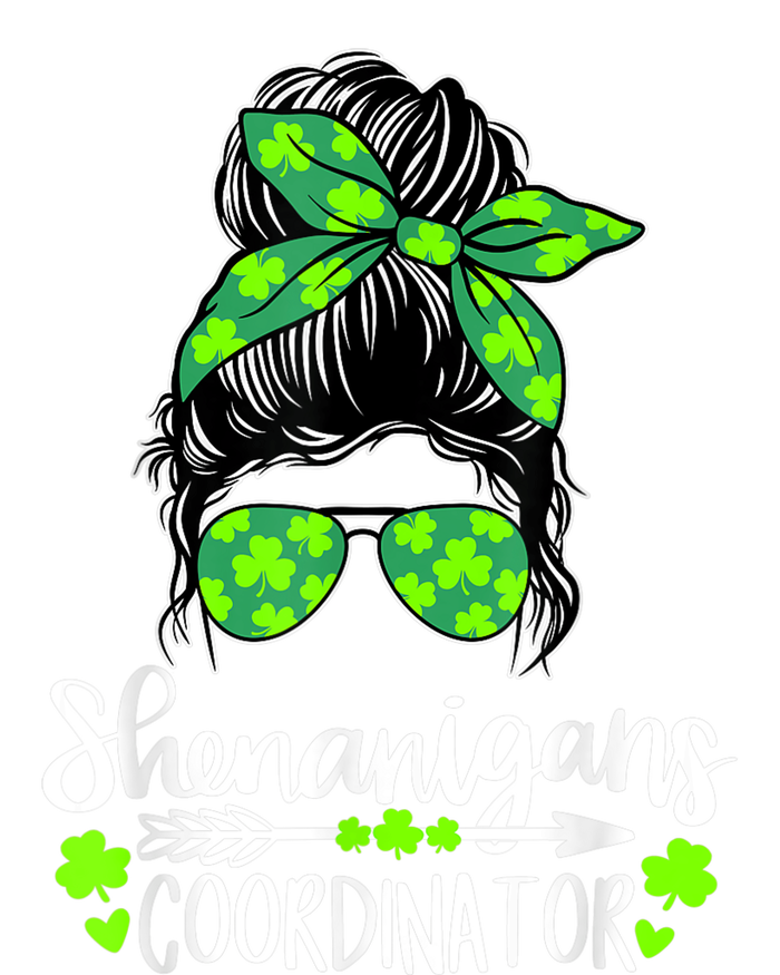 Shenanigans Coordinator Messy Bun St Patricks Day For Women PosiCharge Competitor Tank