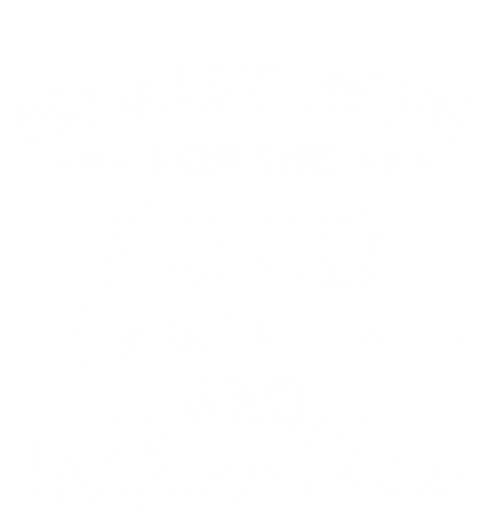 I’m Just Here For The Food Commercials And Halftime Show Gift Softstyle Adult Sport Polo