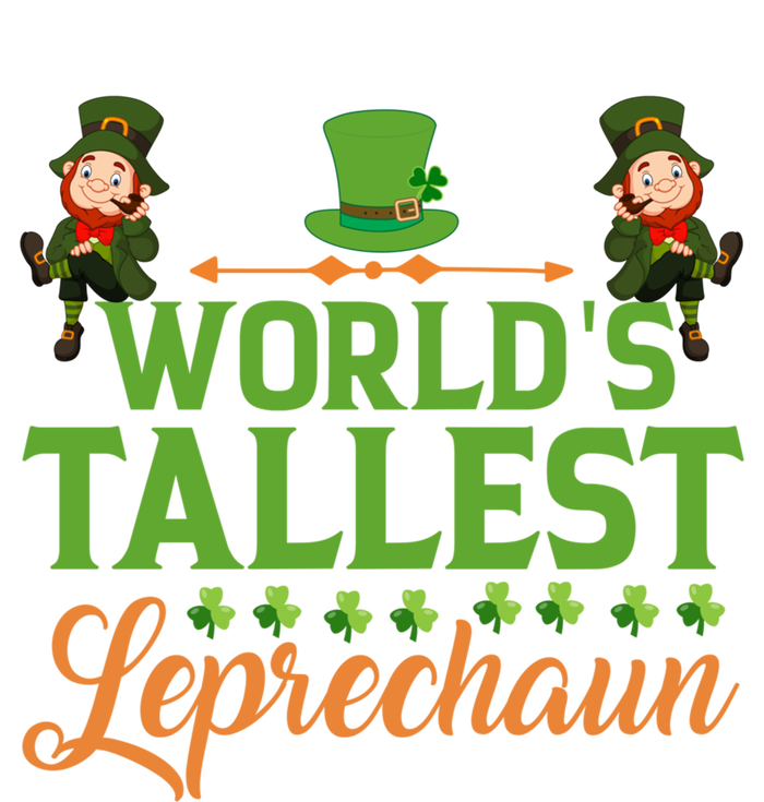 St Patricks Day Funny World's Tallest Leprechaun Gift Baby Bodysuit