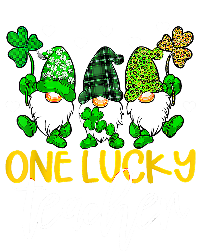 One Lucky Teacher Gnomies St Patrick's Day Gnome Shamrock Baby Bodysuit