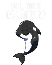 Well This Is Orcaward Orca Killer Whale Lover Hooded Wearable Blanket