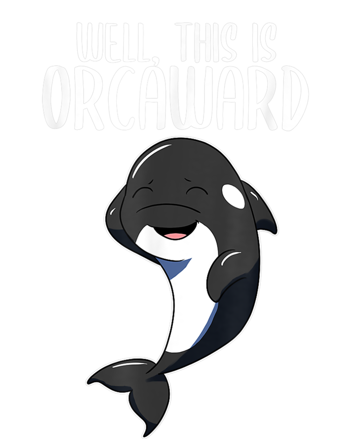 Well This Is Orcaward Orca Killer Whale Lover Hooded Wearable Blanket