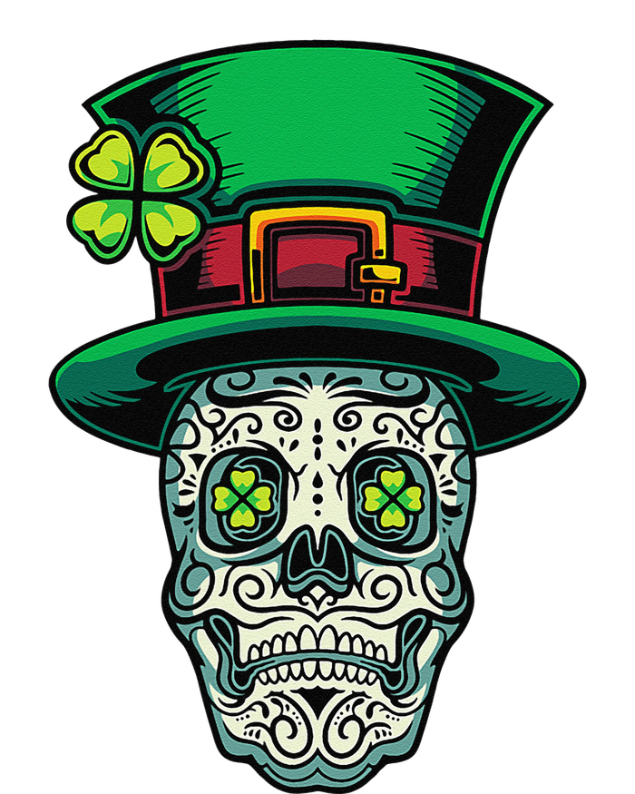 Irish Leprechaun Hat Calavera Cinco De Mayo T-Shirt