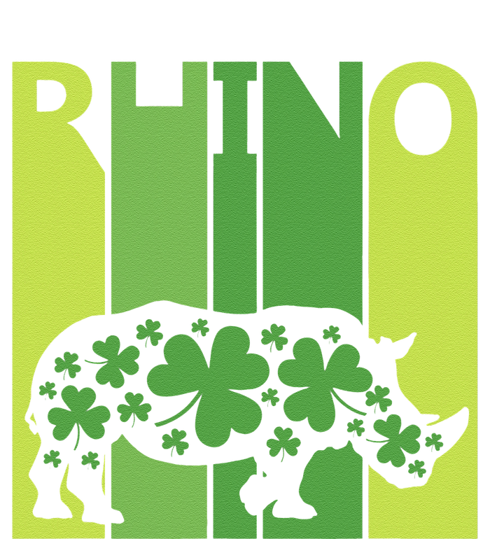 Lucky Rhino Animal St Patrick's Day Irish Gift T-Shirt