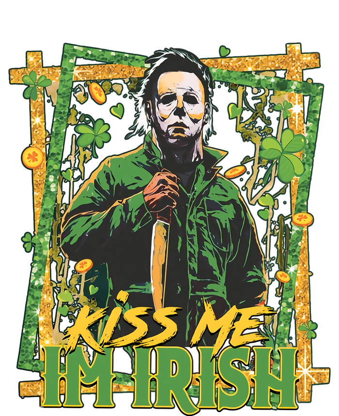 Horror St Patricks Day Me I'm Irish Horror Movie St Patricks Day T-Shirt