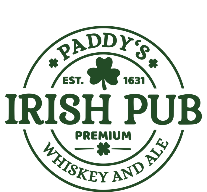 Paddy's Irish Pub Est 1631 Whiskey And Ale Irish St Patrick's Day T-Shirt