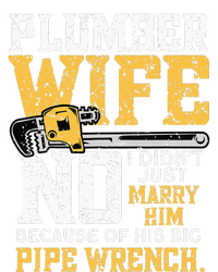 Funny Design For Plumber Wife - Plumbing Pipefitters Plumber Womens Funnel Neck Pullover Hood