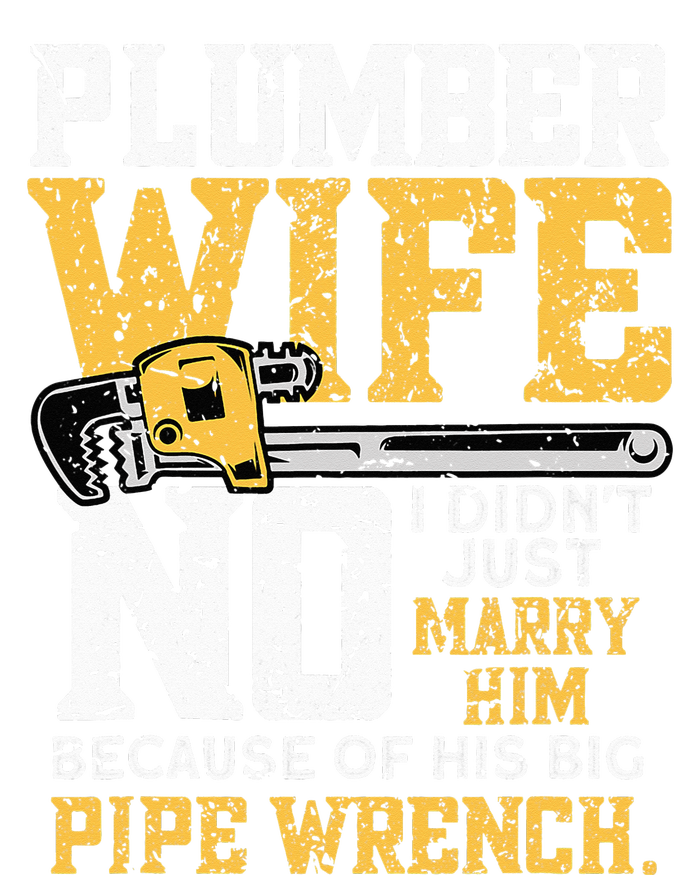 Funny Design For Plumber Wife - Plumbing Pipefitters Plumber Womens Funnel Neck Pullover Hood