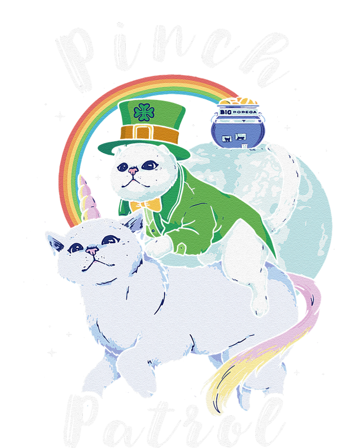 Pinch Patrol St Patricks Day Cats Green Saint Patrick's Day T-Shirt