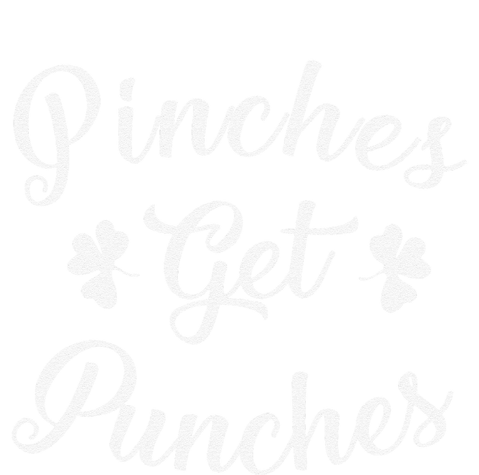 Pinches Get Punches Funny Saint Patrick's Day Tie Dye Hoodie