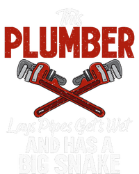 This Plumber lays Pipes gets wet and has a big Snake Plumber Softstyle Adult Sport Polo