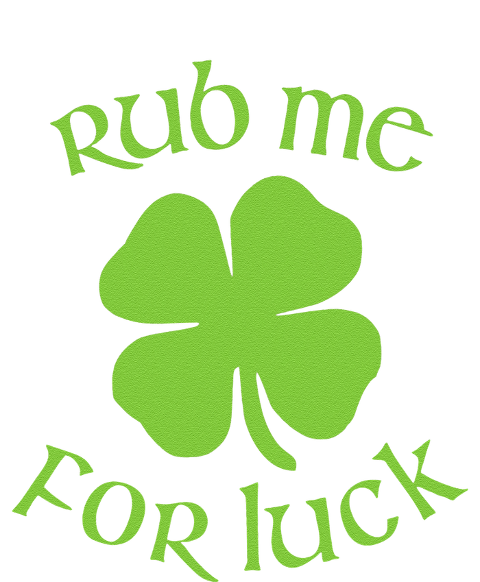 RUB ME FOR LUCK Funny St. Patrick's Day Mousepad