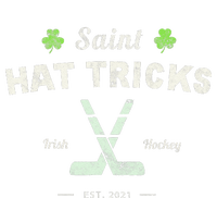 SAINT HATRICKS Funny St Patrick's Day Irish Hockey Club Tie-Dye T-Shirt