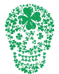 Shamrock Skull, Lucky Clover Leaf Irish Skull Tank Top