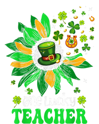 One Lucky Teacher St Patrick's Day Sunflower Tall Hoodie