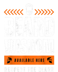 Funny Bearded Man Gift Tee Epic Beard Wisdom Available Here Women's T-Shirt