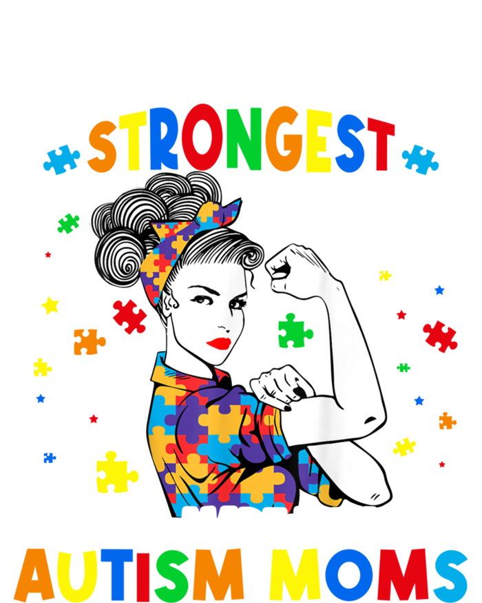 God Found Some Of The Strongest Mom Autism Gift Toddler T-Shirt